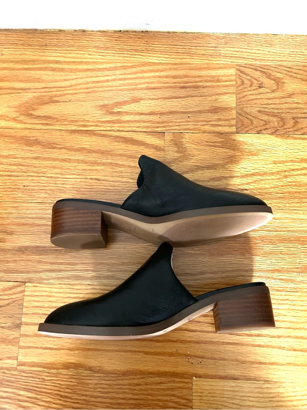 Crown Vintage Rydella Leather Mules Work Office Casual Fall Shoes - Picture 5 of 6